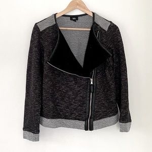 Merona Moto Jacket with Asymmetrical Zip